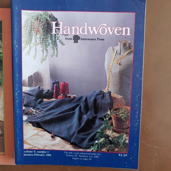 HANDWOVEN 1984 Weaving Magazines - Picture 4 of 7